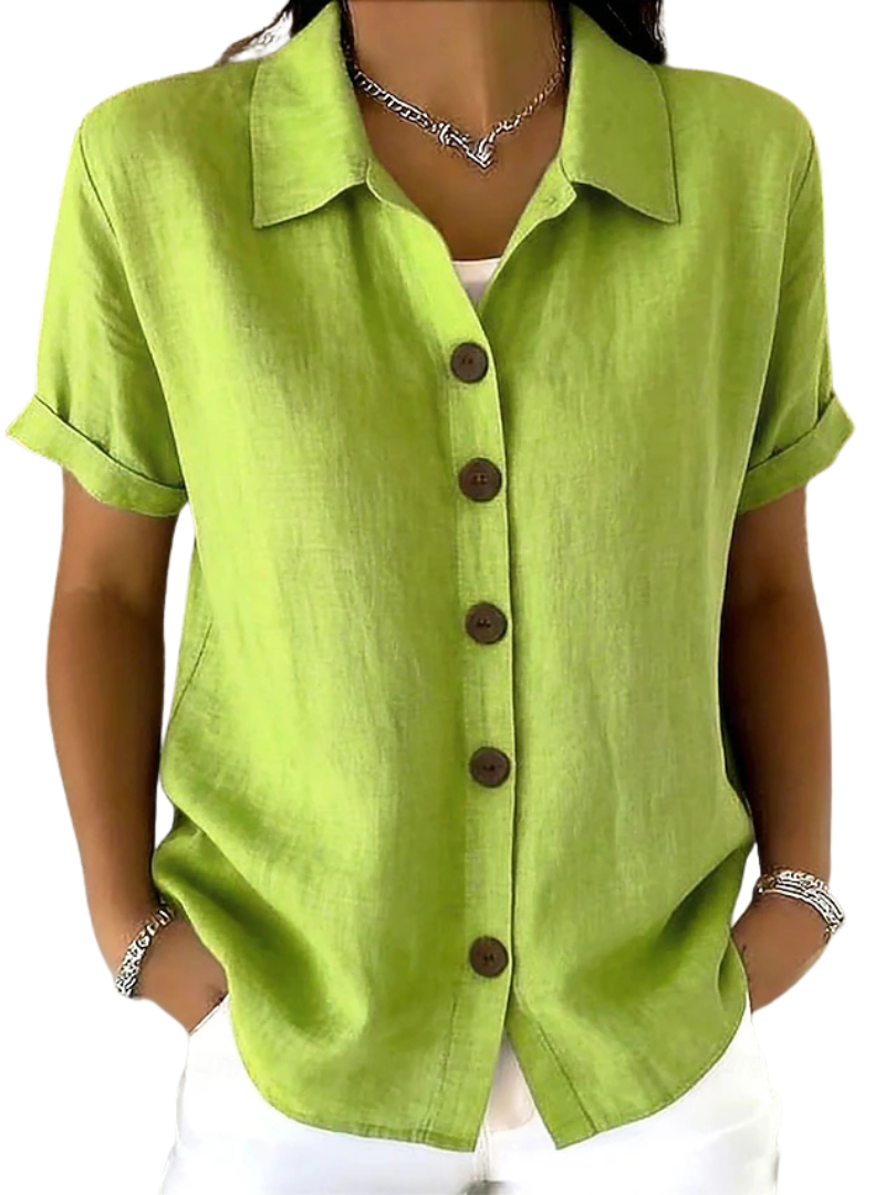 Gracie™ | Camisa de manga corta holgada para mujer