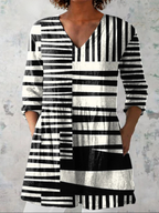 Quinn | Blusa larga con un estampado llamativo