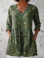 Skye | Blusa larga con un estampado llamativo
