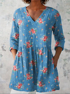 Ayla | Blusa larga con un estampado llamativo