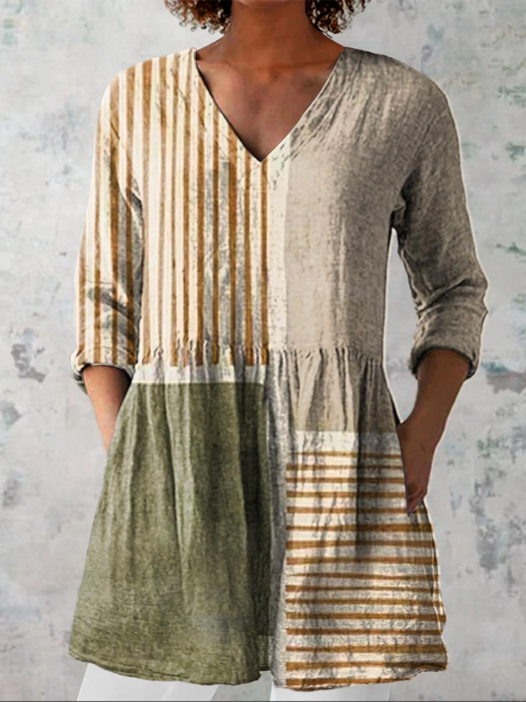 Maeve | Blusa larga con un estampado llamativo