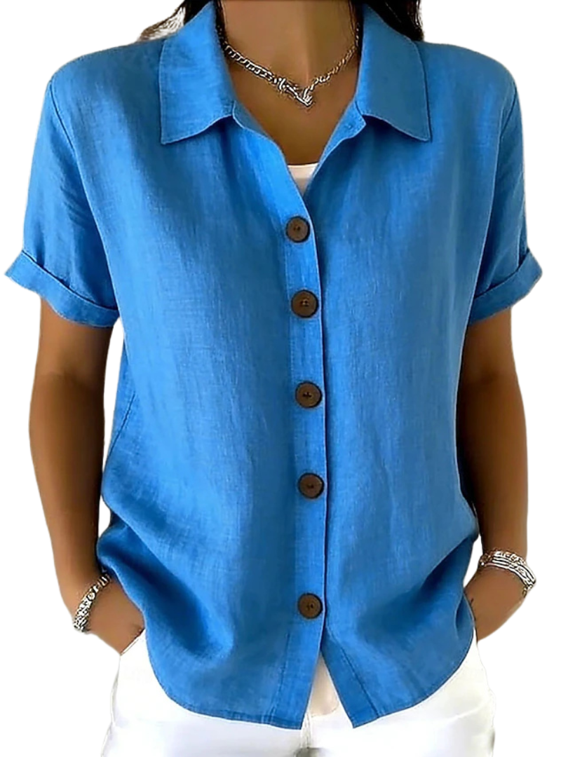 Gracie™ | Camisa de manga corta holgada para mujer