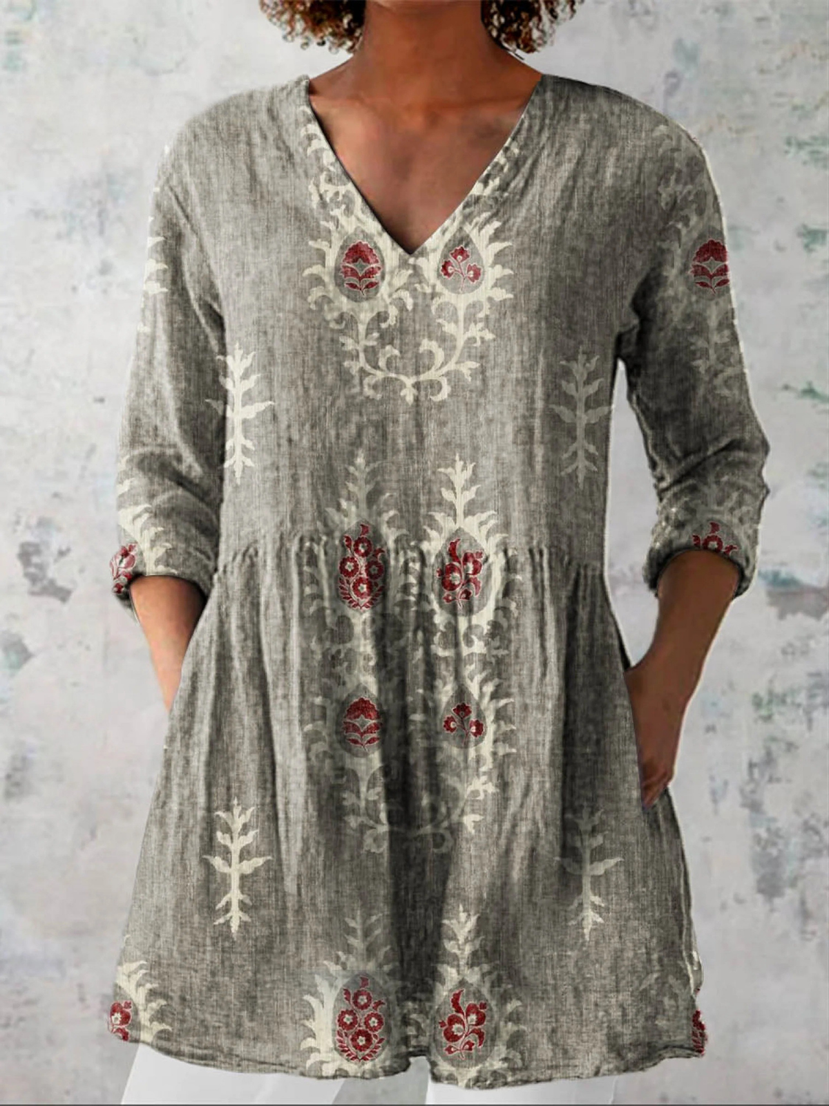 Blair | Blusa larga con un estampado llamativo