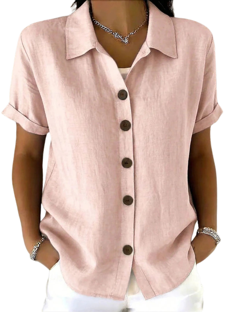 Gracie™ | Camisa de manga corta holgada para mujer