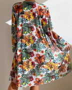 Patricia - Bikini con Cover-Up Floral