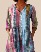 Noa | Blusa larga con un estampado llamativo