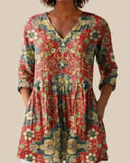 Wren | Blusa larga con un estampado llamativo