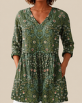 Skye | Blusa larga con un estampado llamativo
