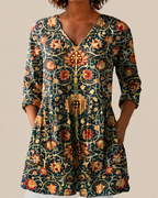 Liora | Blusa larga con un estampado llamativo