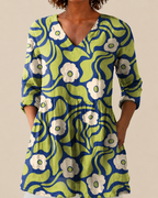 Talia | Blusa larga con un estampado llamativo