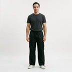 Pantalones cargo cómodos hombre