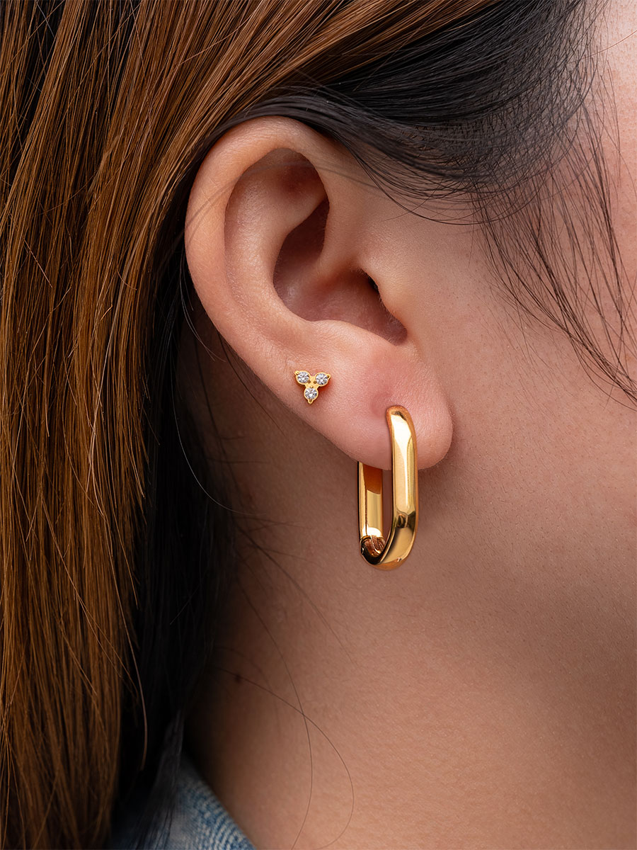 Pendientes Atractivo U