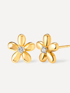 Pendientes de Flor Elegante
