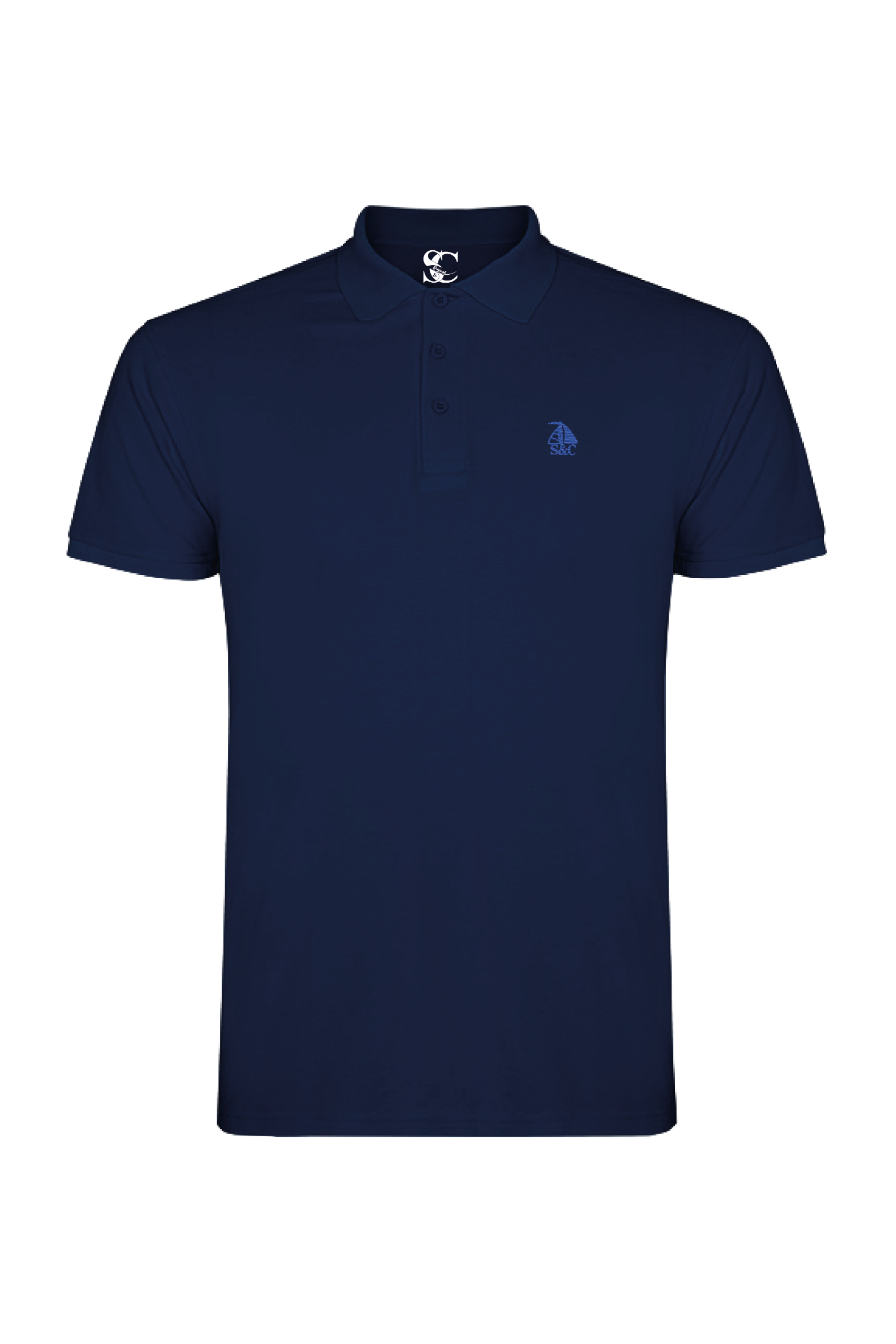 Polo manga corta Azul Marino modelo "Garroc"