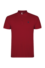 Polo manga corta Granate modelo "Garroc"