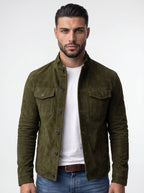 CASTI | CHAQUETA DE ANTE ENTRETIEMPO