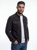 CASTI | CHAQUETA DE ANTE ENTRETIEMPO