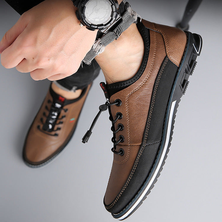 Zapatos casuales de cuero