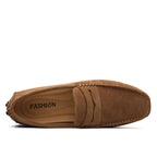 Mocasines casuales de ante