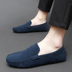 Mocasines de ante