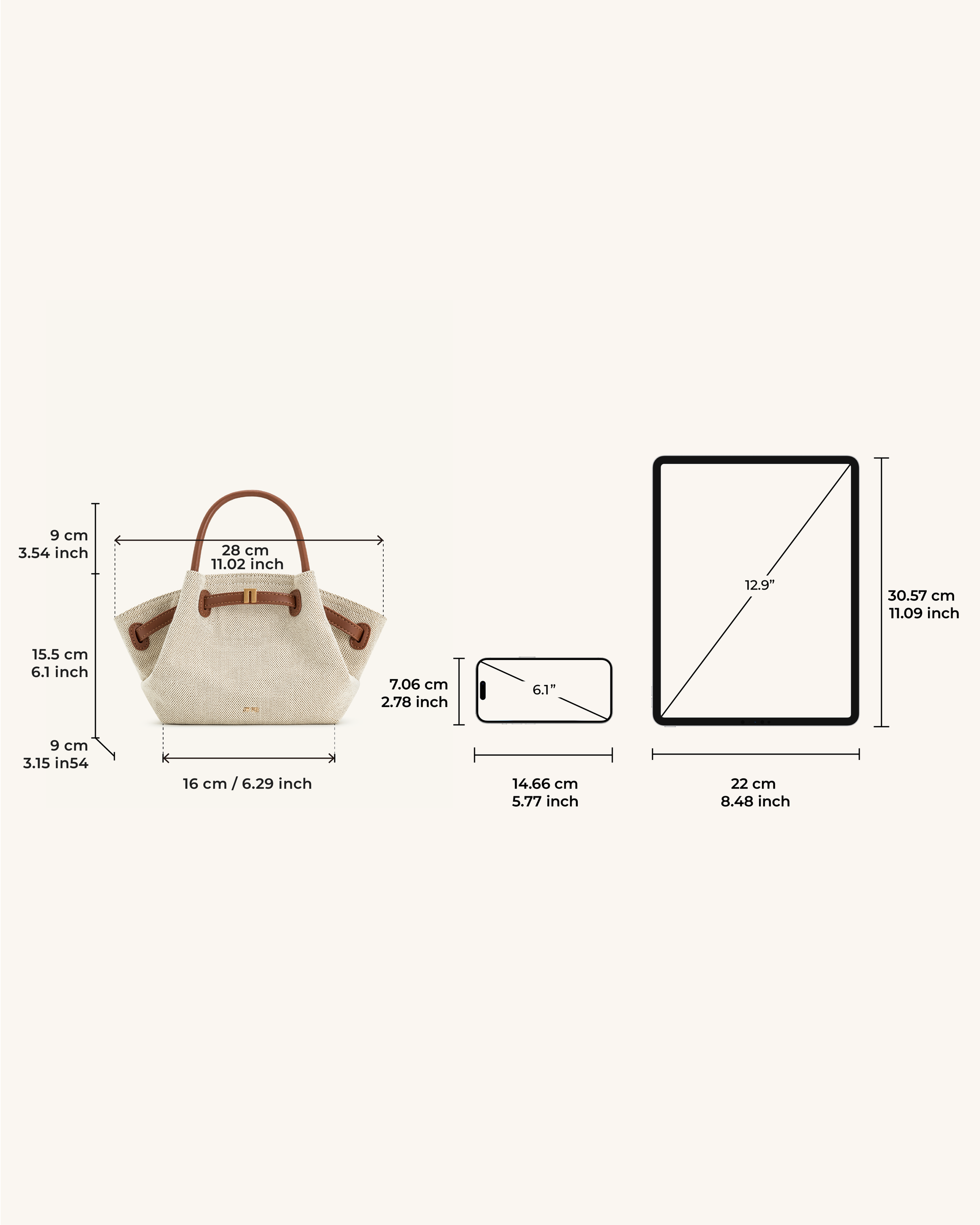 BOLSO KATELLE Rafia