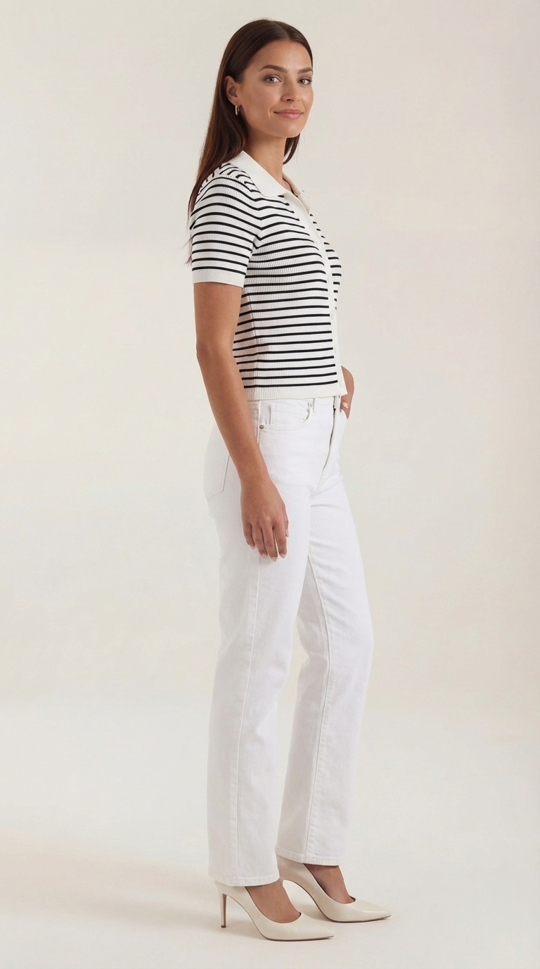 Top Rayé Edith Polo