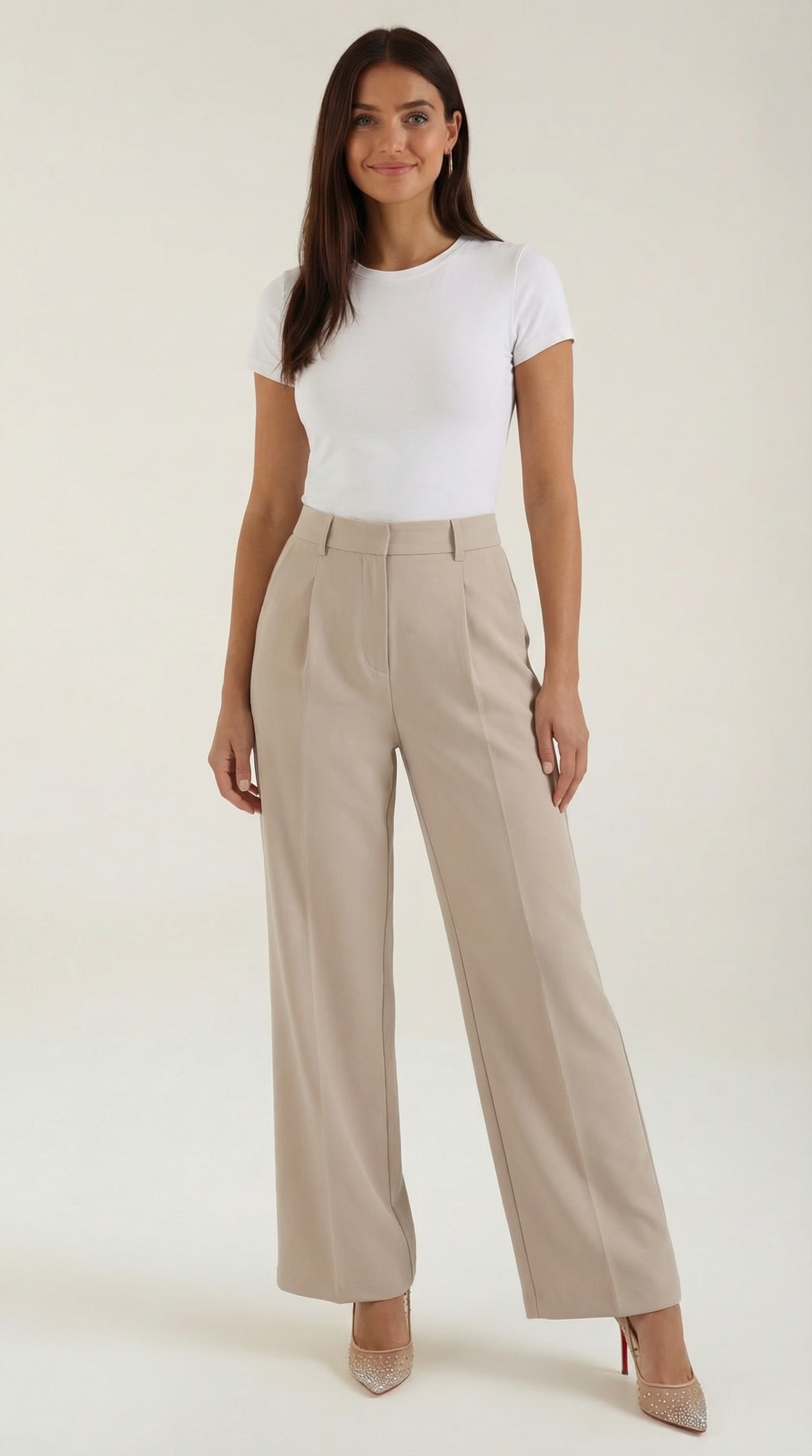 Pantalones Emma de Pierna Ancha