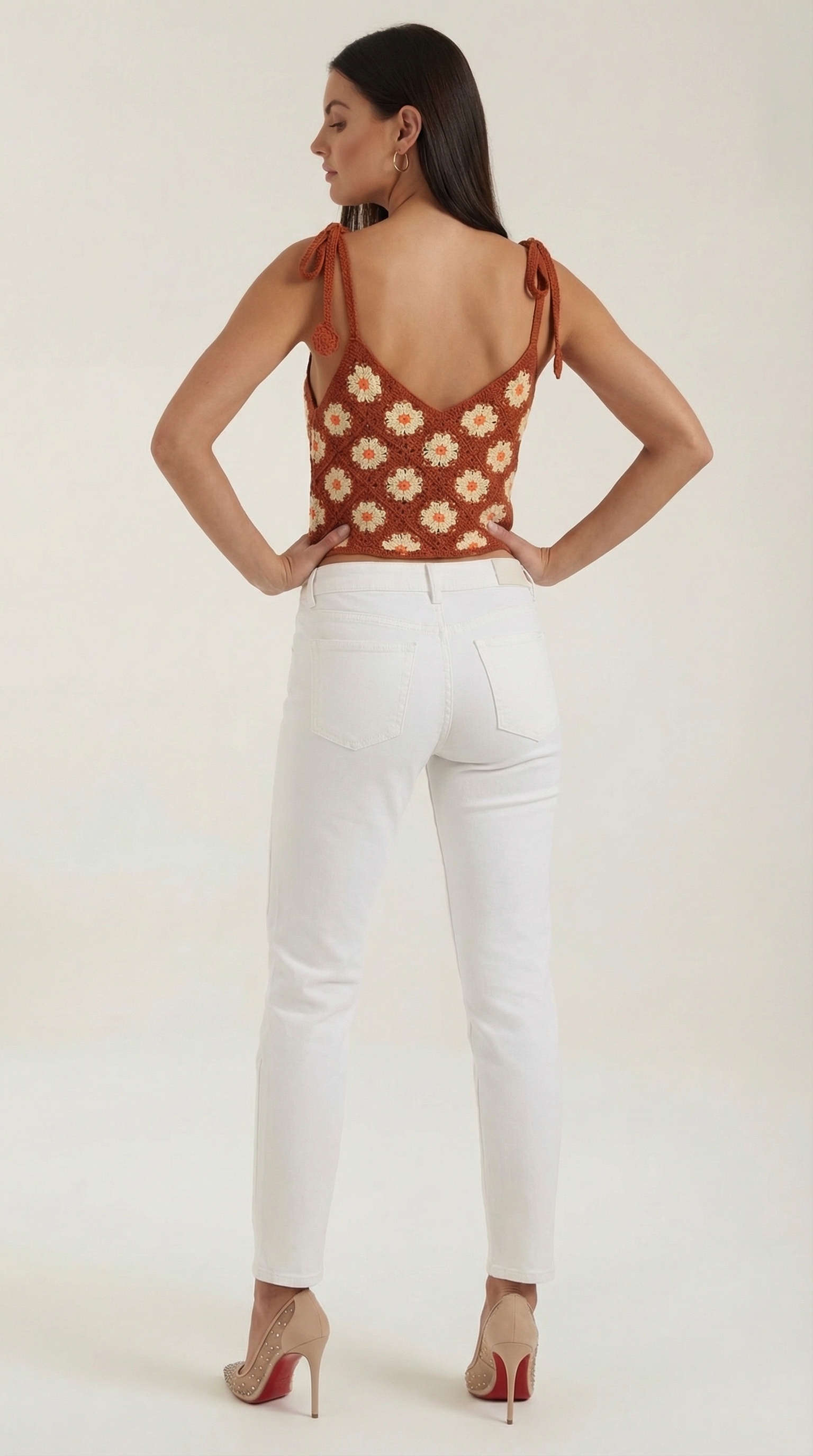 Blusa de Tirantes de Ganchillo Gretchen