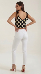 Blusa de Tirantes de Ganchillo Gretchen
