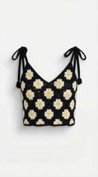 Blusa de Tirantes de Ganchillo Gretchen
