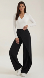 Pantalones de Mezclilla Asimétricos