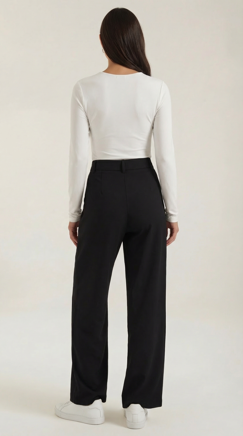 Pantalones de Mezclilla Asimétricos