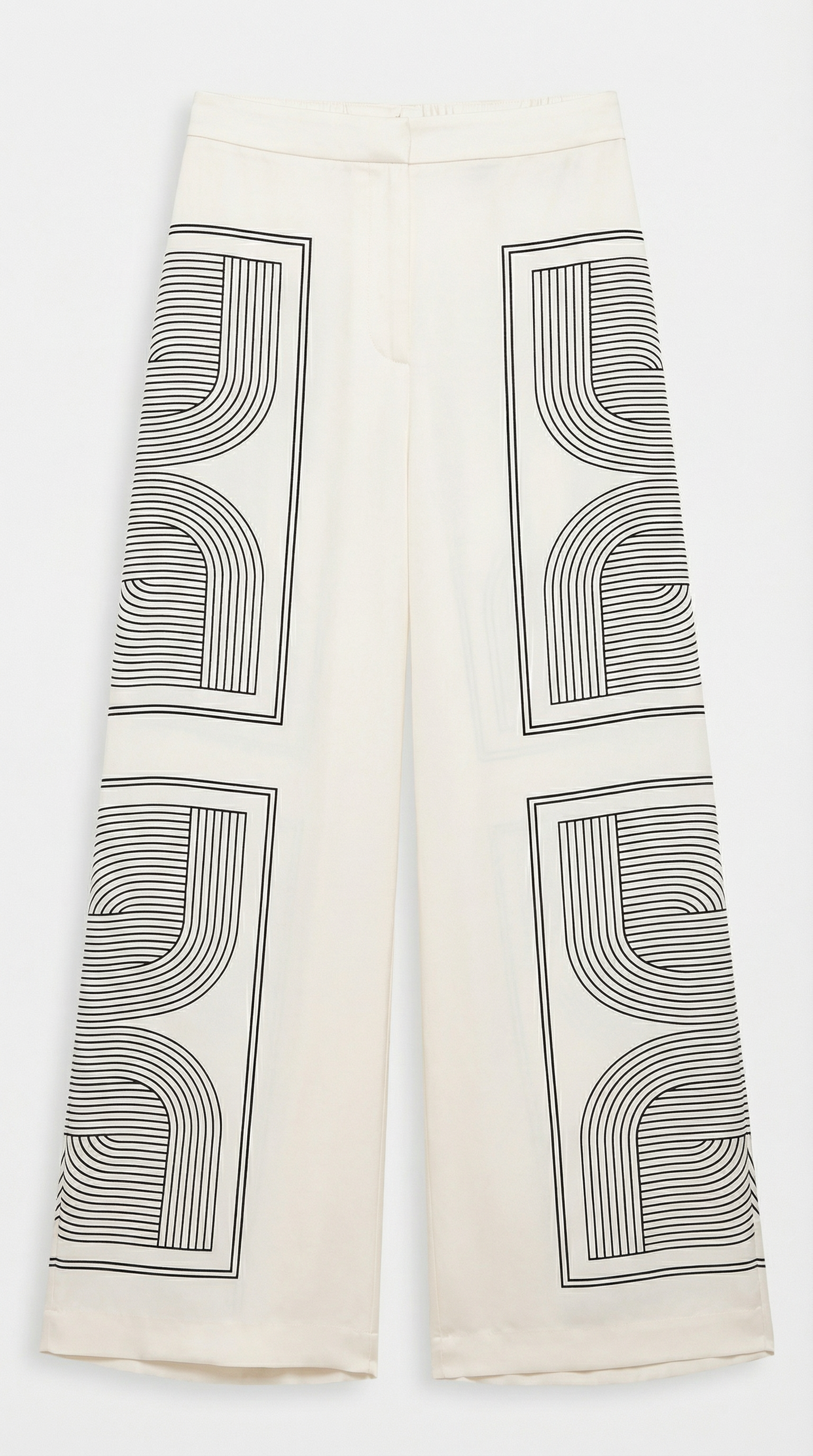 Pantalones Jude Estampados de pierna ancha