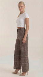 Pantalones de cuadros Leigh