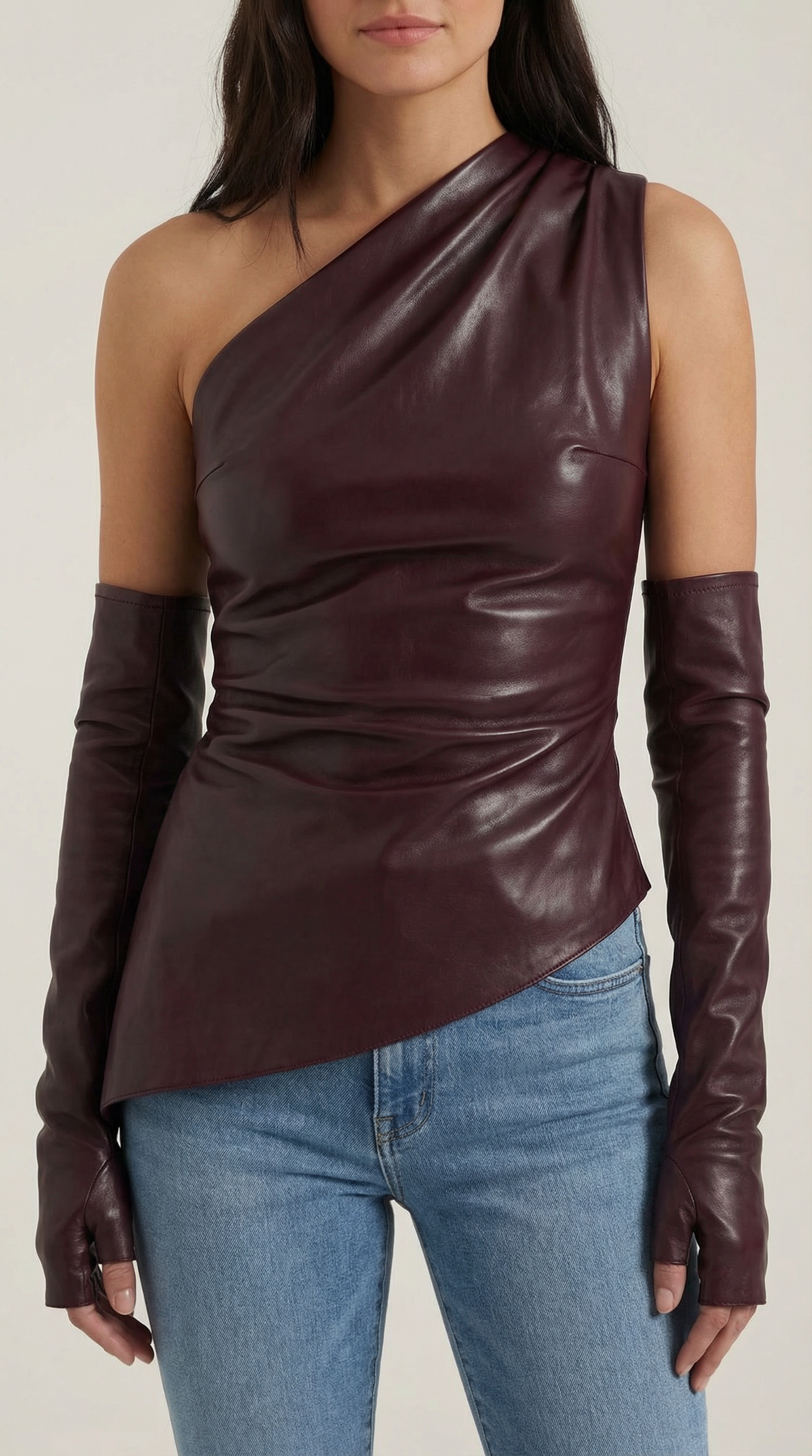 Top Ulyssa de Hombros Descubiertos