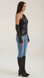 Top Ulyssa de Hombros Descubiertos