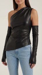 Top Ulyssa de Hombros Descubiertos