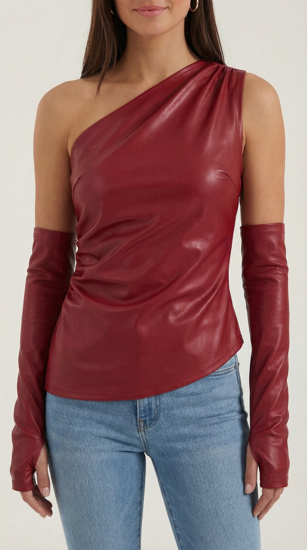 Top Ulyssa de Hombros Descubiertos