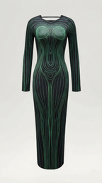 Vestido Maxi Ajustado