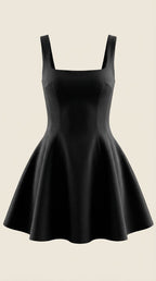 Vestido Corto Plisado Dixie