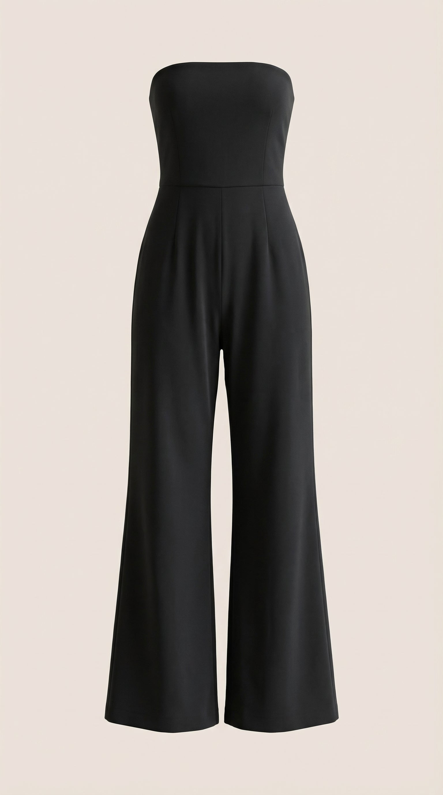 Mono Eliza Sin Tirantes con Pierna Amplia