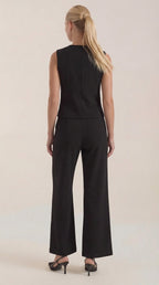 Elise | Traje elegante de dos piezas con escote en V para mujer