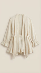 Conjunto de vestido mini cruzado Rebekah